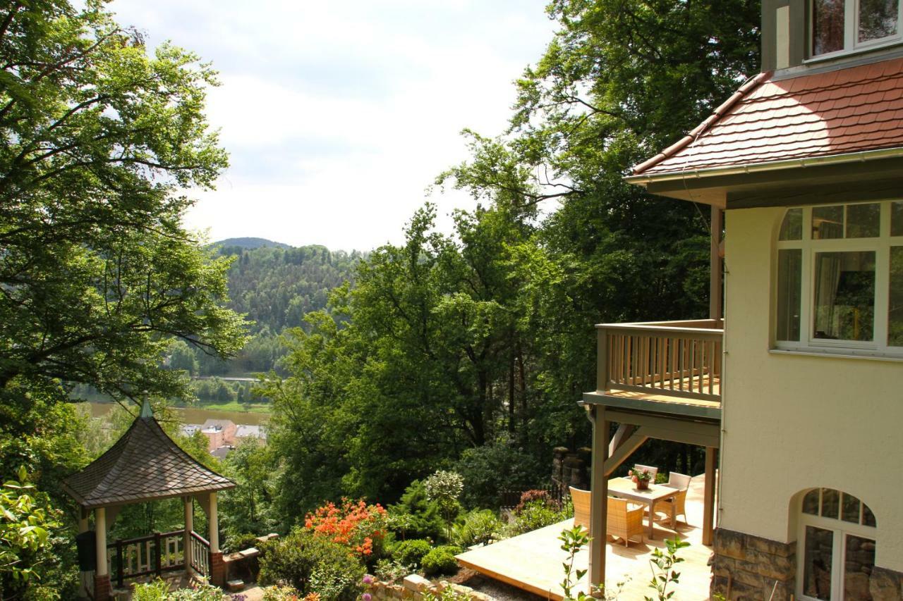 Villa Sonnenburg Bad Schandau Bagian luar foto