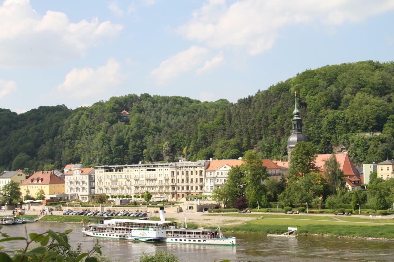 Villa Sonnenburg Bad Schandau Bagian luar foto